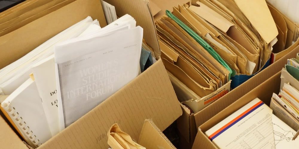 boxes of paper files to be shredded boxes of paper files to be shredded