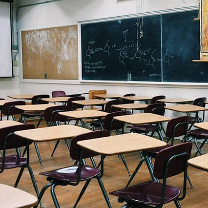 private school with tables and chairs private school with tables and chairs